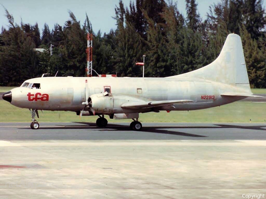 Trans-Florida Airlines Convair T-29B (N22913) | Photo 73087