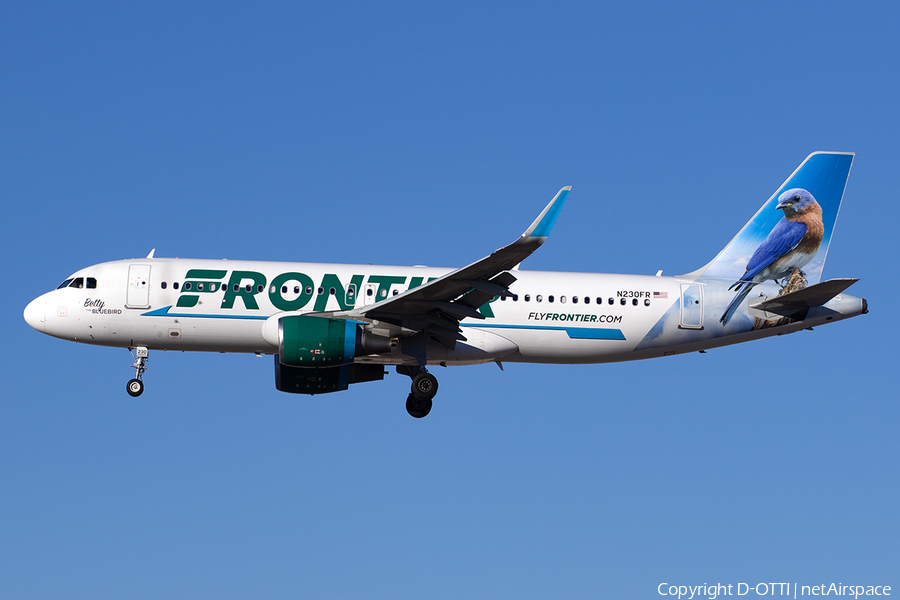 Frontier Airlines Airbus A320-214 (N230FR) | Photo 553797