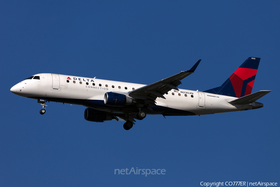 Delta Connection (Republic Airlines) Embraer ERJ-175LR (ERJ-170-200LR) (N230JQ) | Photo 433605