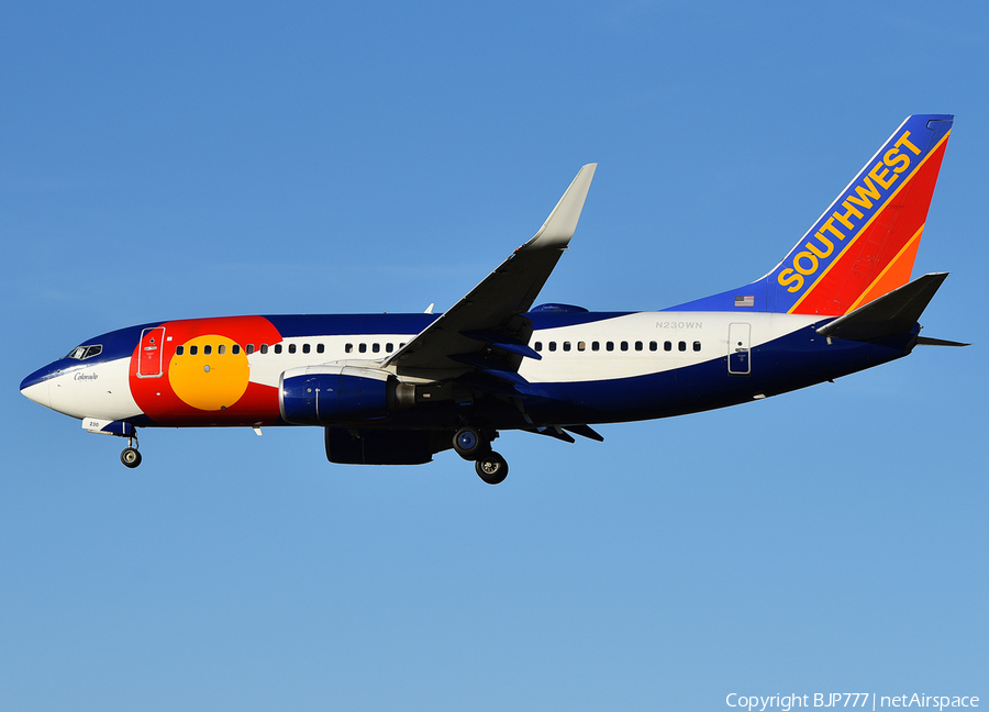 Southwest Airlines Boeing 737-7H4 (N230WN) | Photo 238642