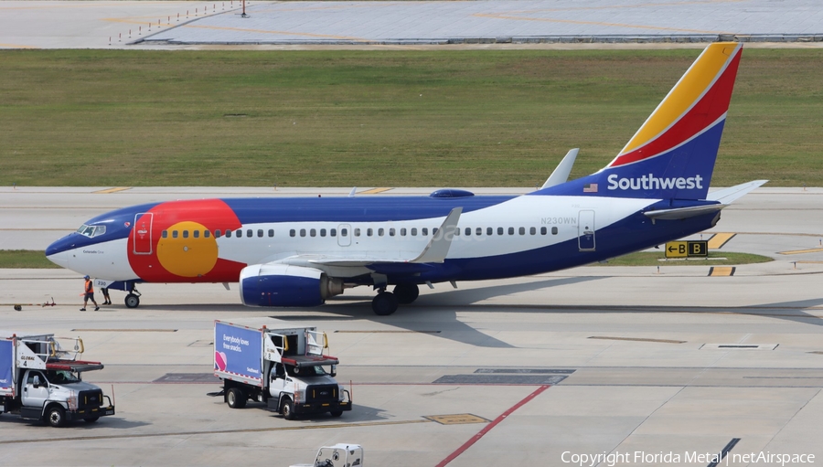 Southwest Airlines Boeing 737-7H4 (N230WN) | Photo 626873