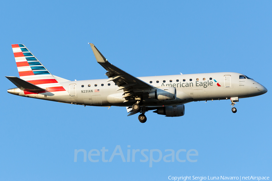 American Eagle (Envoy) Embraer ERJ-175LR (ERJ-170-200LR) (N231AN) | Photo 473679