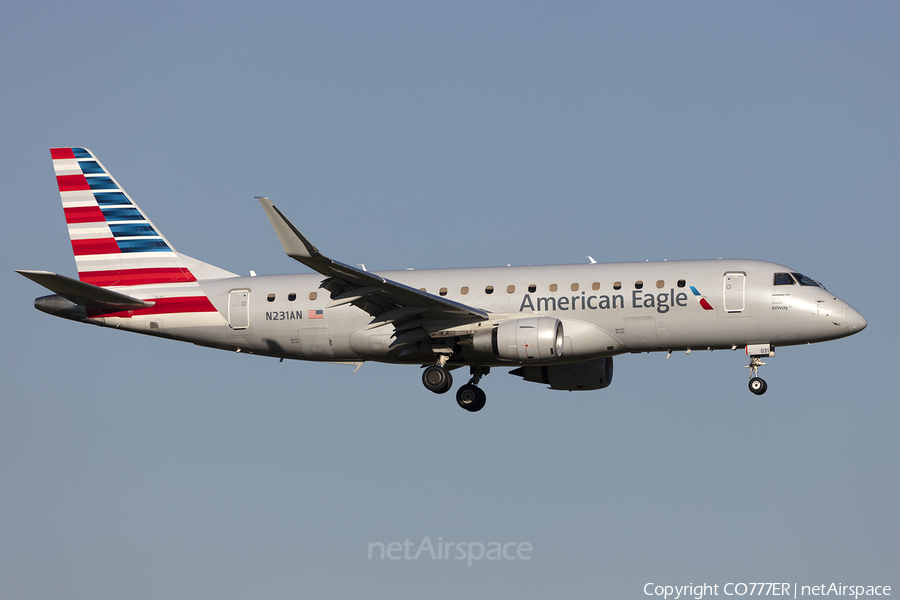 American Eagle (Envoy) Embraer ERJ-175LR (ERJ-170-200LR) (N231AN) | Photo 395873