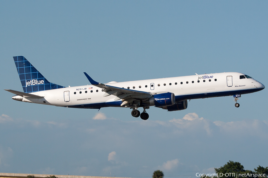 JetBlue Airways Embraer ERJ-190AR (ERJ-190-100IGW) (N231JB) | Photo 234064
