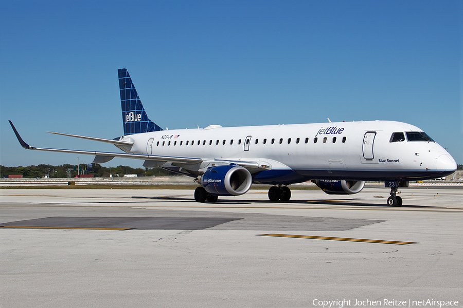 JetBlue Airways Embraer ERJ-190AR (ERJ-190-100IGW) (N231JB) | Photo 39000