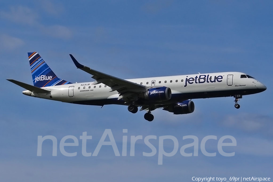 JetBlue Airways Embraer ERJ-190AR (ERJ-190-100IGW) (N231JB) | Photo 68026