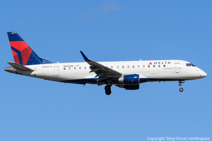 Delta Connection (Republic Airlines) Embraer ERJ-175LR (ERJ-170-200LR) (N231JQ) | Photo 525867