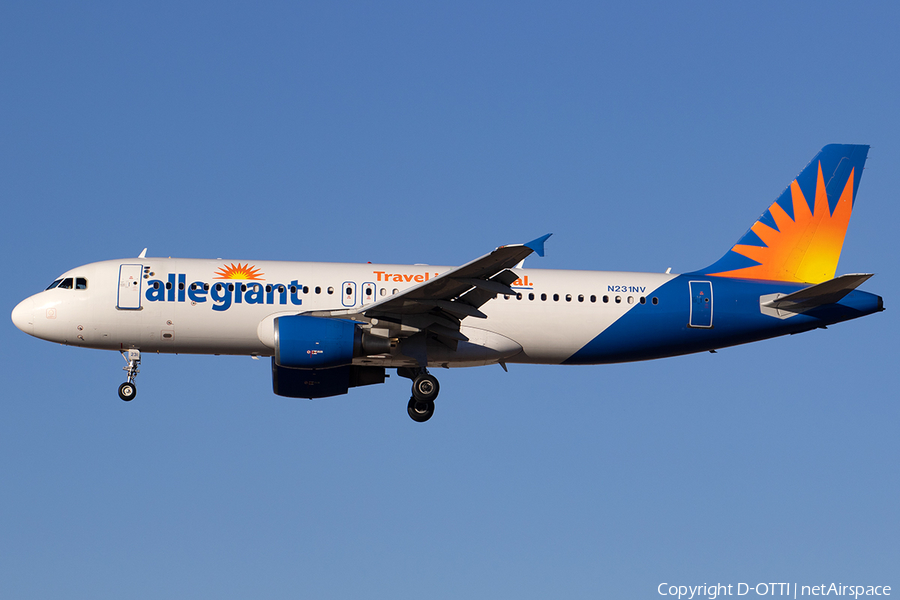 Allegiant Air Airbus A320-214 (N231NV) | Photo 553876