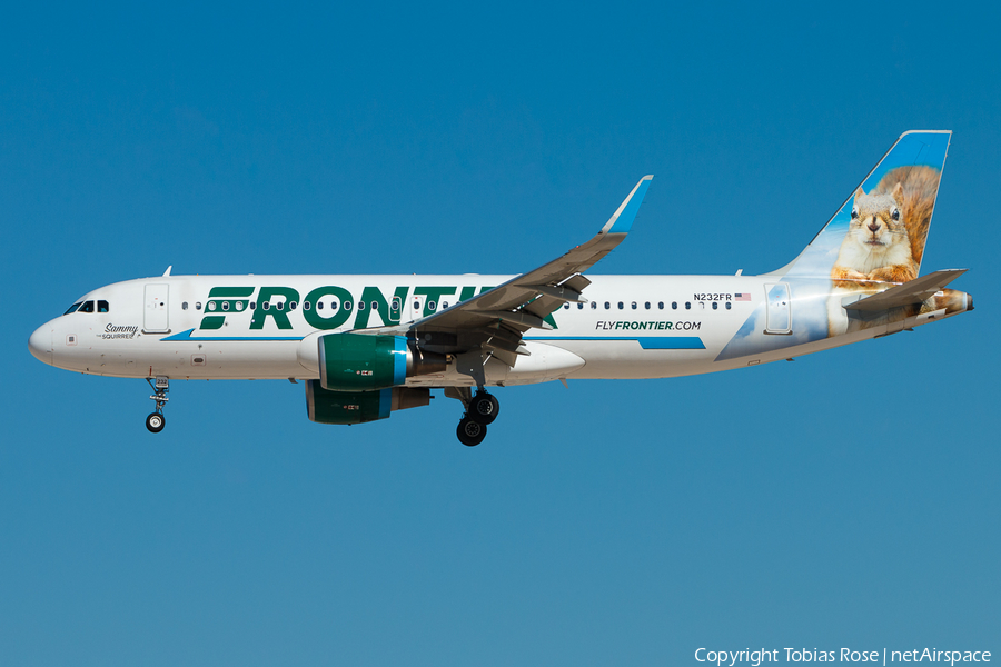 Frontier Airlines Airbus A320-214 (N232FR) | Photo 332698