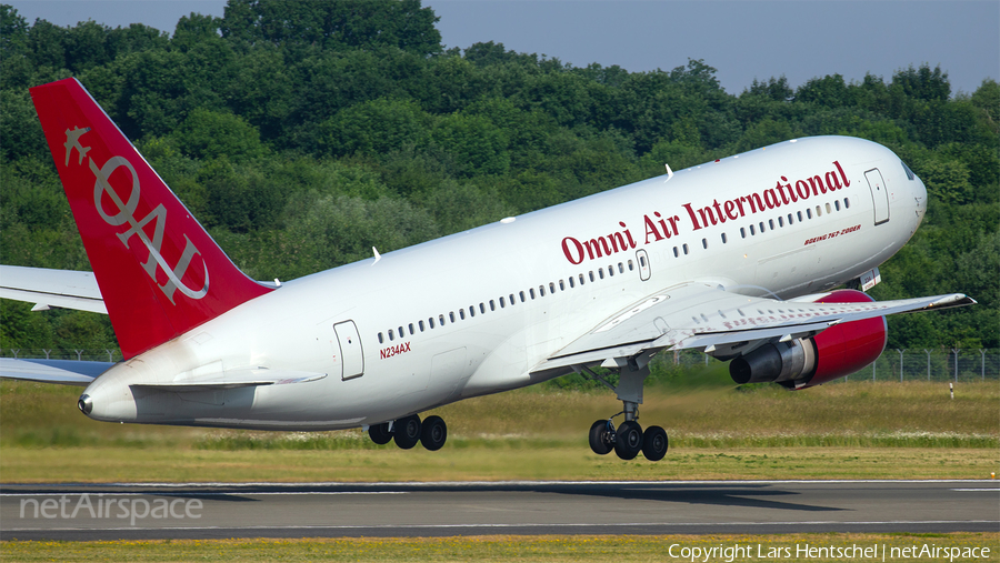 Omni Air International Boeing 767-224(ER) (N234AX) | Photo 453623