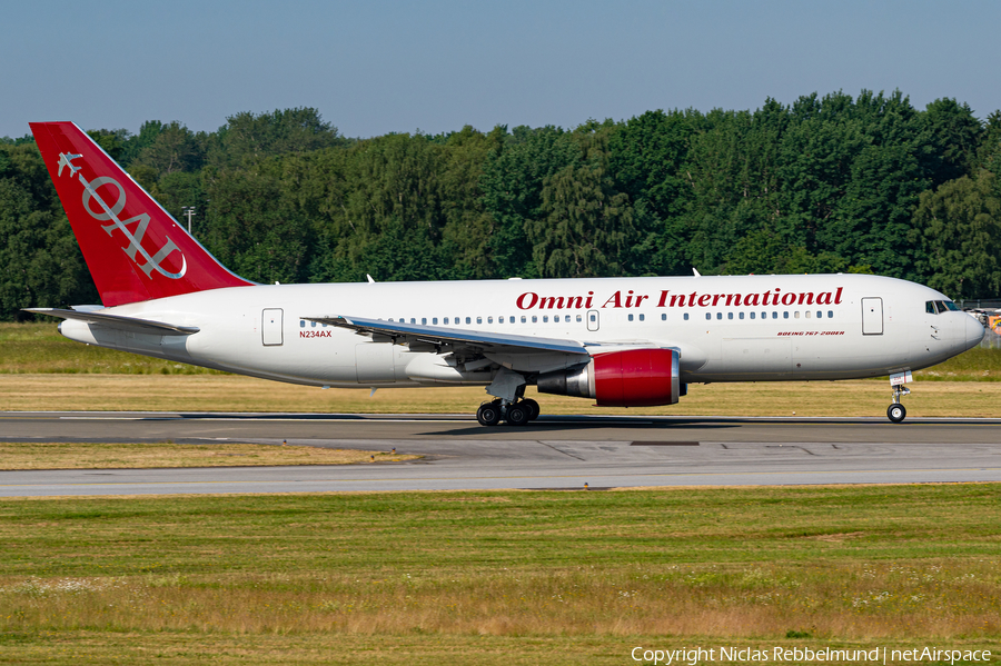 Omni Air International Boeing 767-224(ER) (N234AX) | Photo 453632