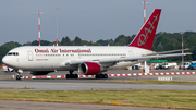 Omni Air International Boeing 767-224(ER) (N234AX) at  Hamburg - Fuhlsbuettel (Helmut Schmidt), Germany