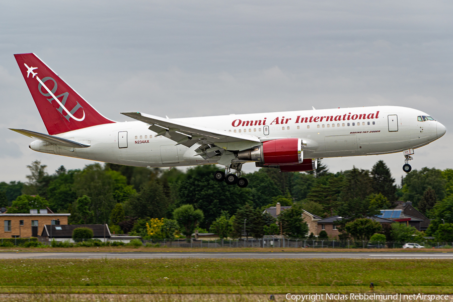 Omni Air International Boeing 767-224(ER) (N234AX) | Photo 513006