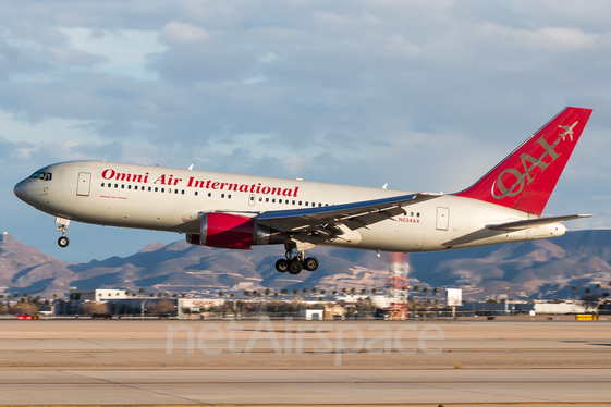 Omni Air International Boeing 767-224(ER) (N234AX) at  Las Vegas - Harry Reid International, United States