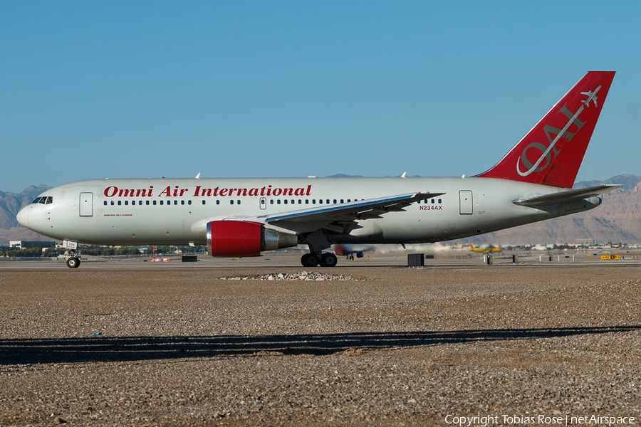 Omni Air International Boeing 767-224(ER) (N234AX) | Photo 332030