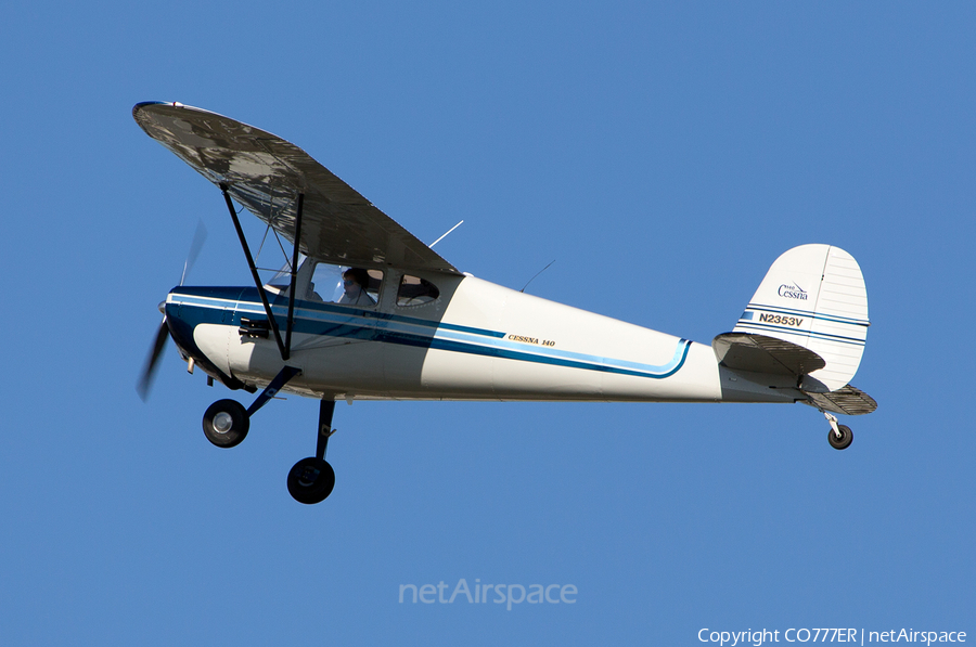 (Private) Cessna 140 (N2353V) | Photo 13147