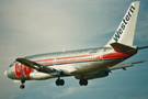 Western Air Lines Boeing 737-2J8(Adv) (N235WA) at  San Jose - Norman Y. Mineta International, United States