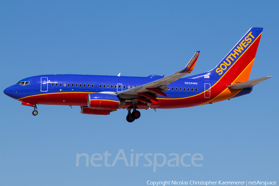 Southwest Airlines Boeing 737-7H4 (N235WN) | Photo 127271