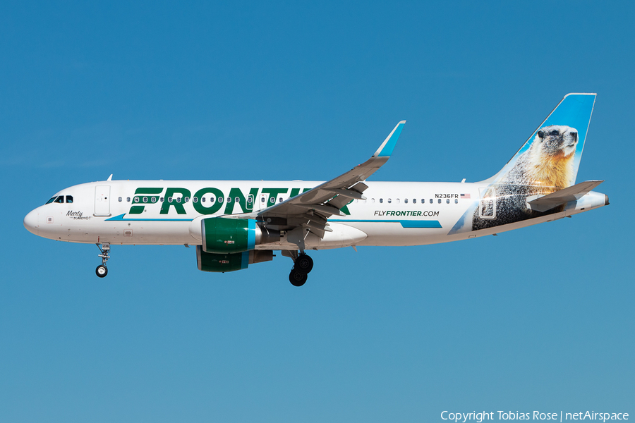 Frontier Airlines Airbus A320-214 (N236FR) | Photo 280850