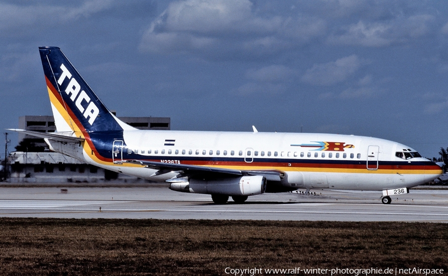 TACA International Airlines Boeing 737-244 (N236TA) | Photo 449058