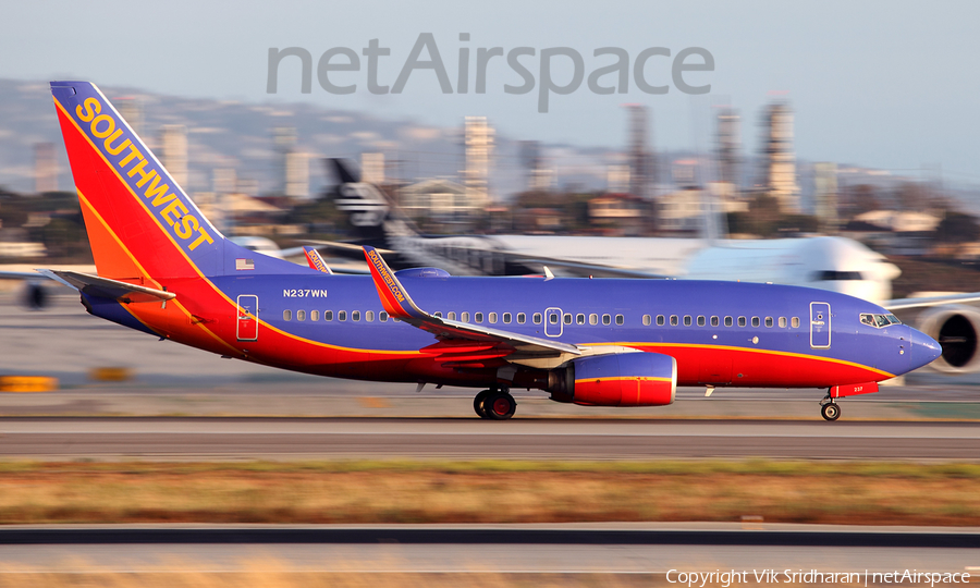 Southwest Airlines Boeing 737-7H4 (N237WN) | Photo 116922