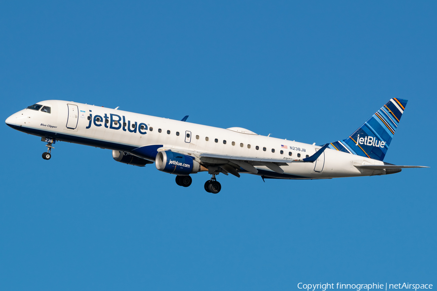 JetBlue Airways Embraer ERJ-190AR (ERJ-190-100IGW) (N238JB) | Photo 587453