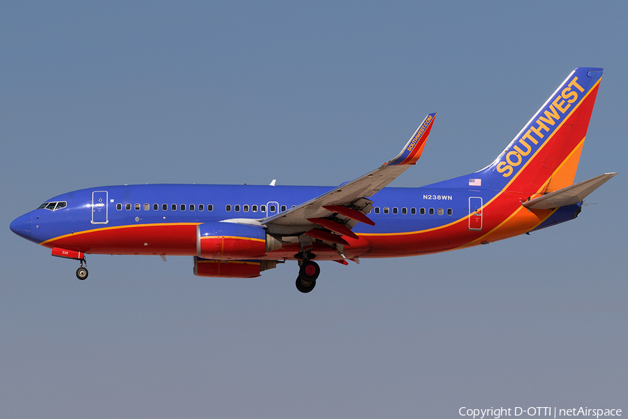 Southwest Airlines Boeing 737-7H4 (N238WN) | Photo 201419