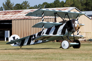 (Private) Fokker DR.1 Triplane (Replica) (N23917) at  Alexander Memorial/Peach State Aerodrome, United States