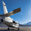 (Private) Dassault Falcon 900 (N239AX) at  Samedan - St. Moritz, Switzerland