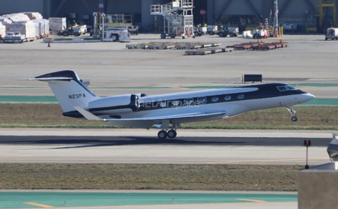 (Private) Gulfstream VII G600 (N23PA) at  Los Angeles - International, United States