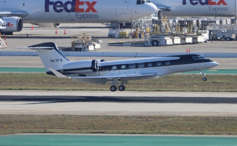 (Private) Gulfstream VII G600 (N23PA) at  Los Angeles - International, United States