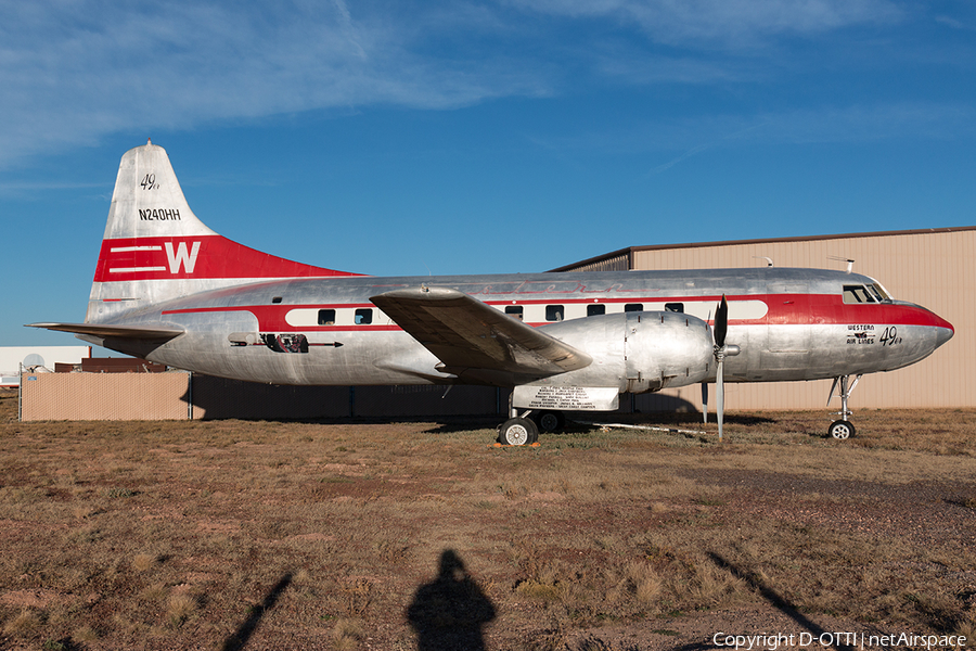 Western Air Lines Convair CV-240-1 (N240HH) | Photo 198372