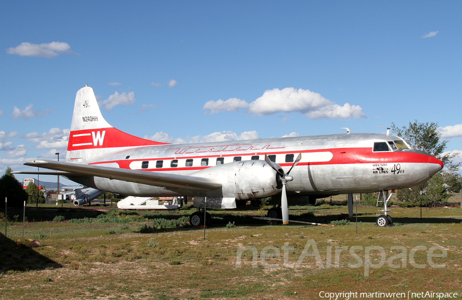 Western Air Lines Convair CV-240-1 (N240HH) | Photo 226452