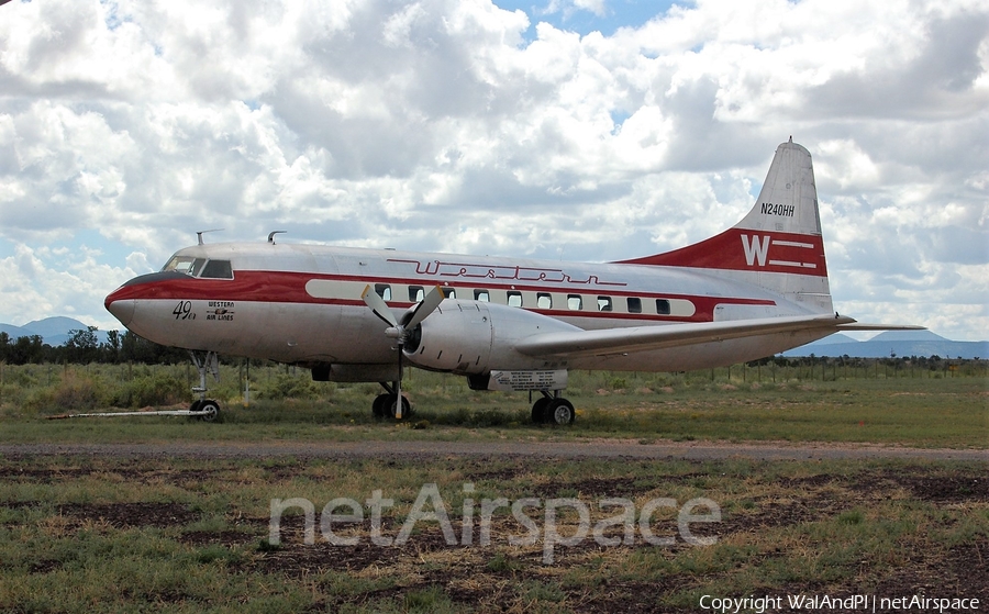 Western Air Lines Convair CV-240-1 (N240HH) | Photo 441563