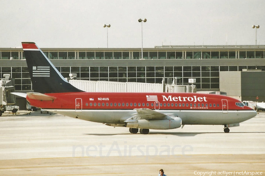 MetroJet (US Airways) Boeing 737-201(Adv) (N241US) | Photo 440610