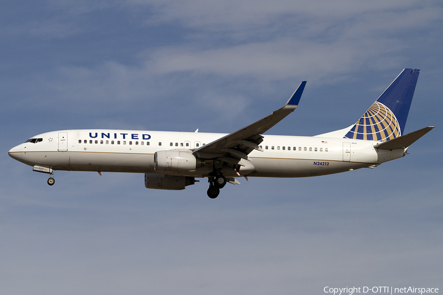 United Airlines Boeing 737-824 (N24212) | Photo 468999