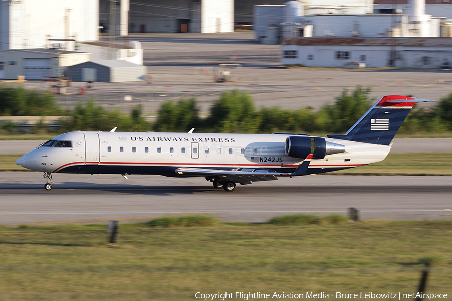 US Airways Express (PSA Airlines) Bombardier CRJ-200ER (N242JS) | Photo 150547