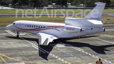 Jet Edge International Dassault Falcon 7X (N244JE) at  San Jose - Tobias Bolanos International, Costa Rica