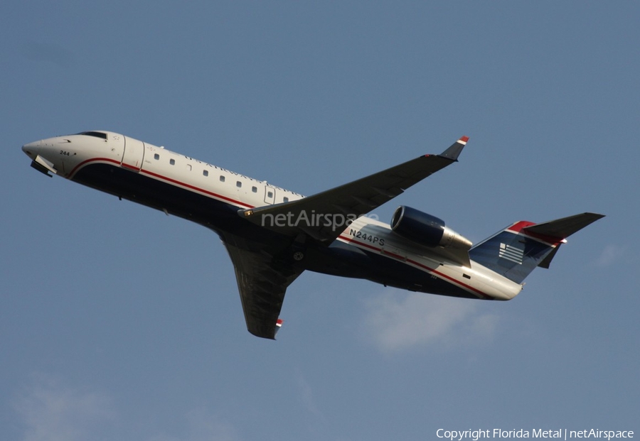 US Airways Express (PSA Airlines) Bombardier CRJ-200ER (N244PS) | Photo 300185