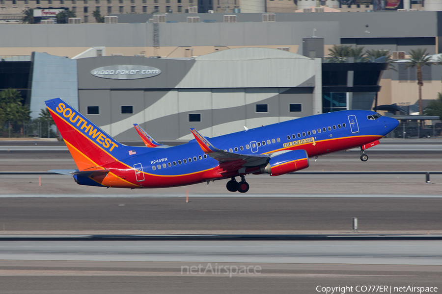 Southwest Airlines Boeing 737-7H4 (N244WN) | Photo 86393