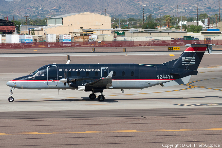 US Airways Express (Air Midwest) Beech 1900D (N244YV) | Photo 187832