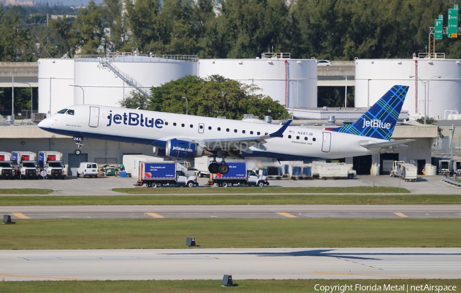 JetBlue Airways Embraer ERJ-190AR (ERJ-190-100IGW) (N247JB) | Photo 570830