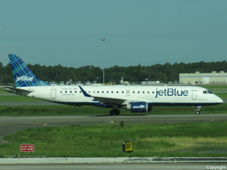 JetBlue Airways Embraer ERJ-190AR (ERJ-190-100IGW) (N247JB) | Photo 518790