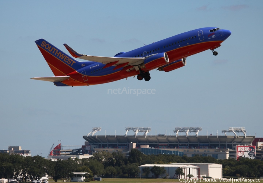 Southwest Airlines Boeing 737-7H4 (N248WN) | Photo 299844