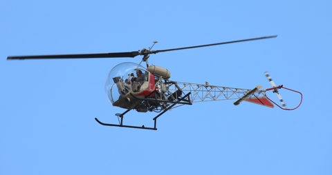 EAA Aviation Foundation Bell 47G-2 (N2490B) at  Oshkosh - Pioneer, United States