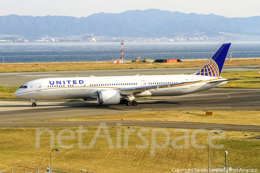 United Airlines Boeing 787-9 Dreamliner (N24972) | Photo 426810