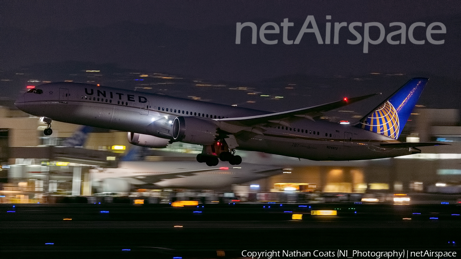 United Airlines Boeing 787-9 Dreamliner (N24972) | Photo 361390