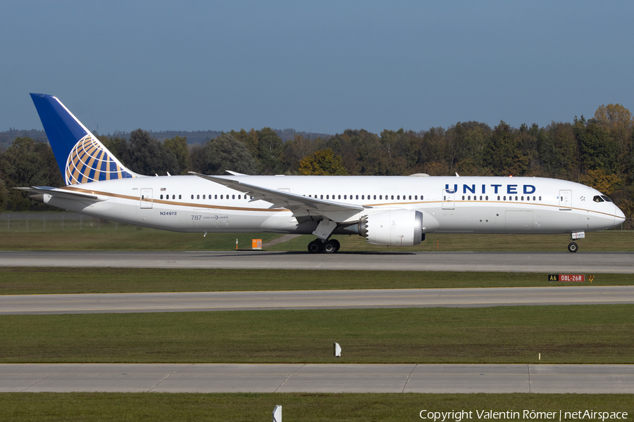 United Airlines Boeing 787-9 Dreamliner (N24972) | Photo 538897