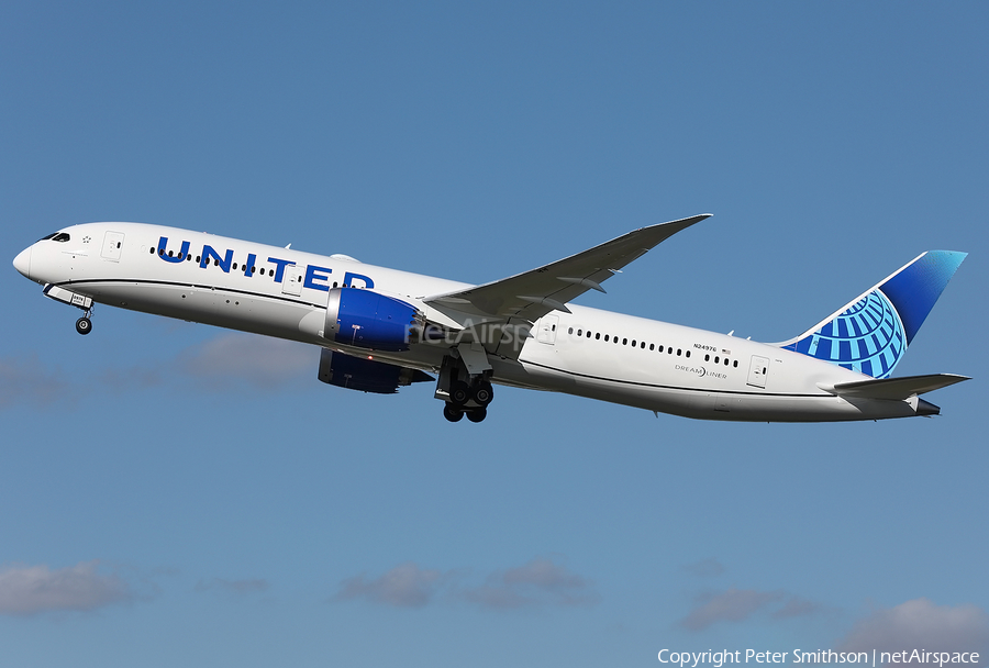 United Airlines Boeing 787-9 Dreamliner (N24976) | Photo 380654
