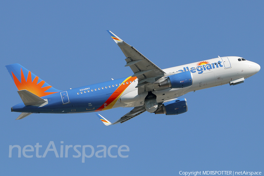 Allegiant Air Airbus A320-214 (N249NV) | Photo 201474